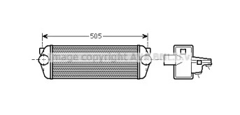 AVA QUALITY COOLING fda4443 -  Интеркулер